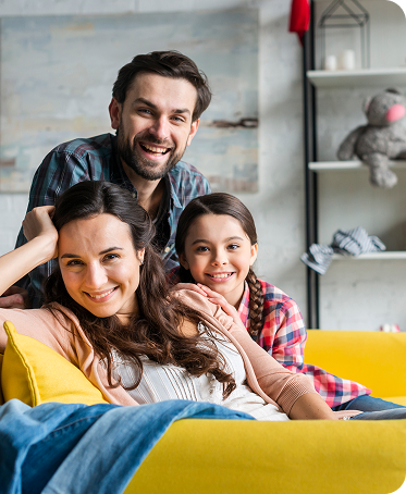 Girl speaking in a meeting